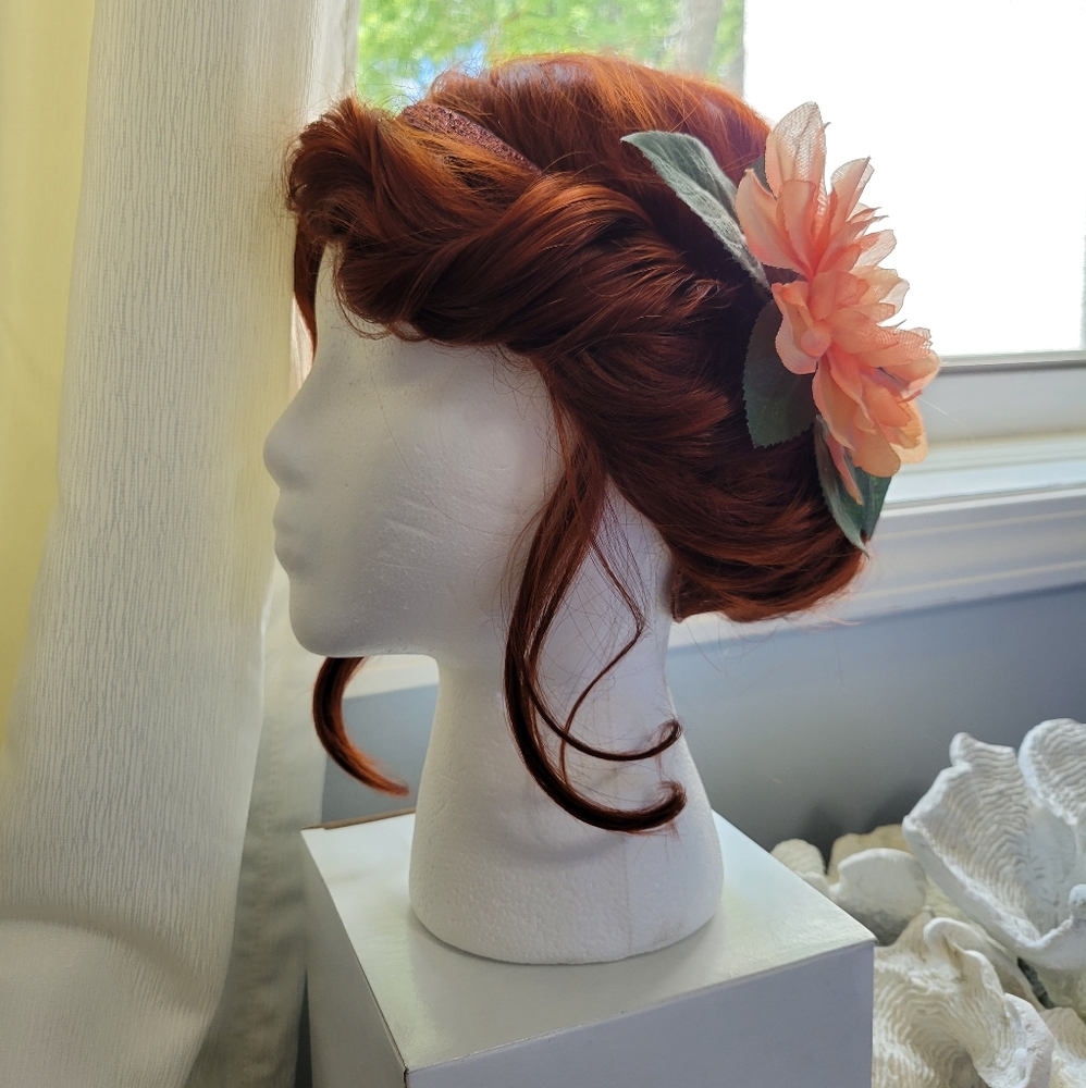 Vintage Inspired Hair Flower